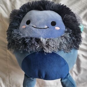 NWT Squishmallows Dani the Navy Blue Bigfoot 11